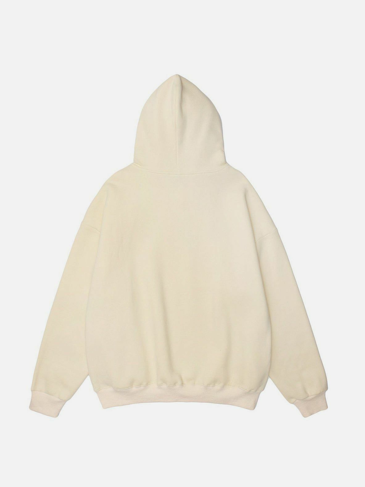 bear letter print hoodie edgy & vibrant streetwear 7708