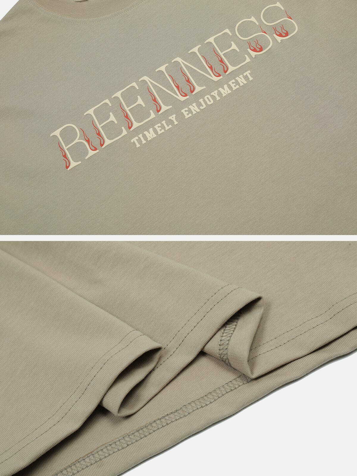 blurring design tee edgy retro streetwear staple 3892