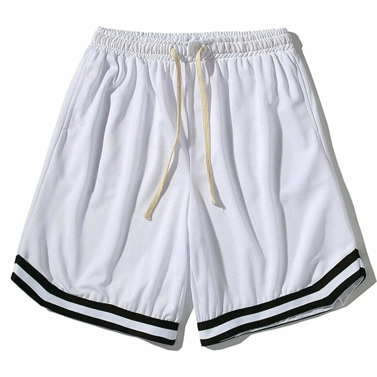 bold urban streetwear shorts vibrant  edgy drawstring bottoms 5359