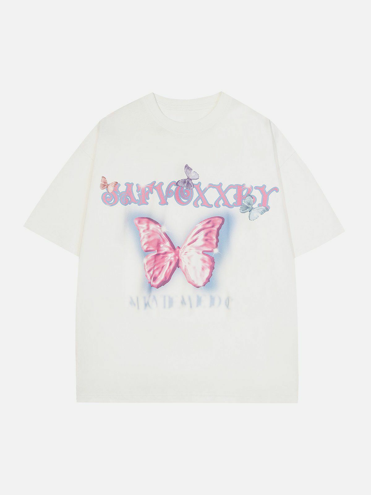 butterfly graphic tee edgy retro streetwear essential 2941