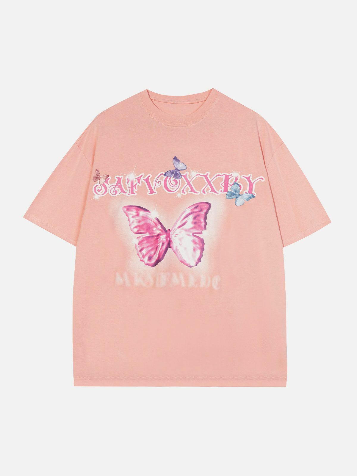 butterfly graphic tee edgy retro streetwear essential 6309