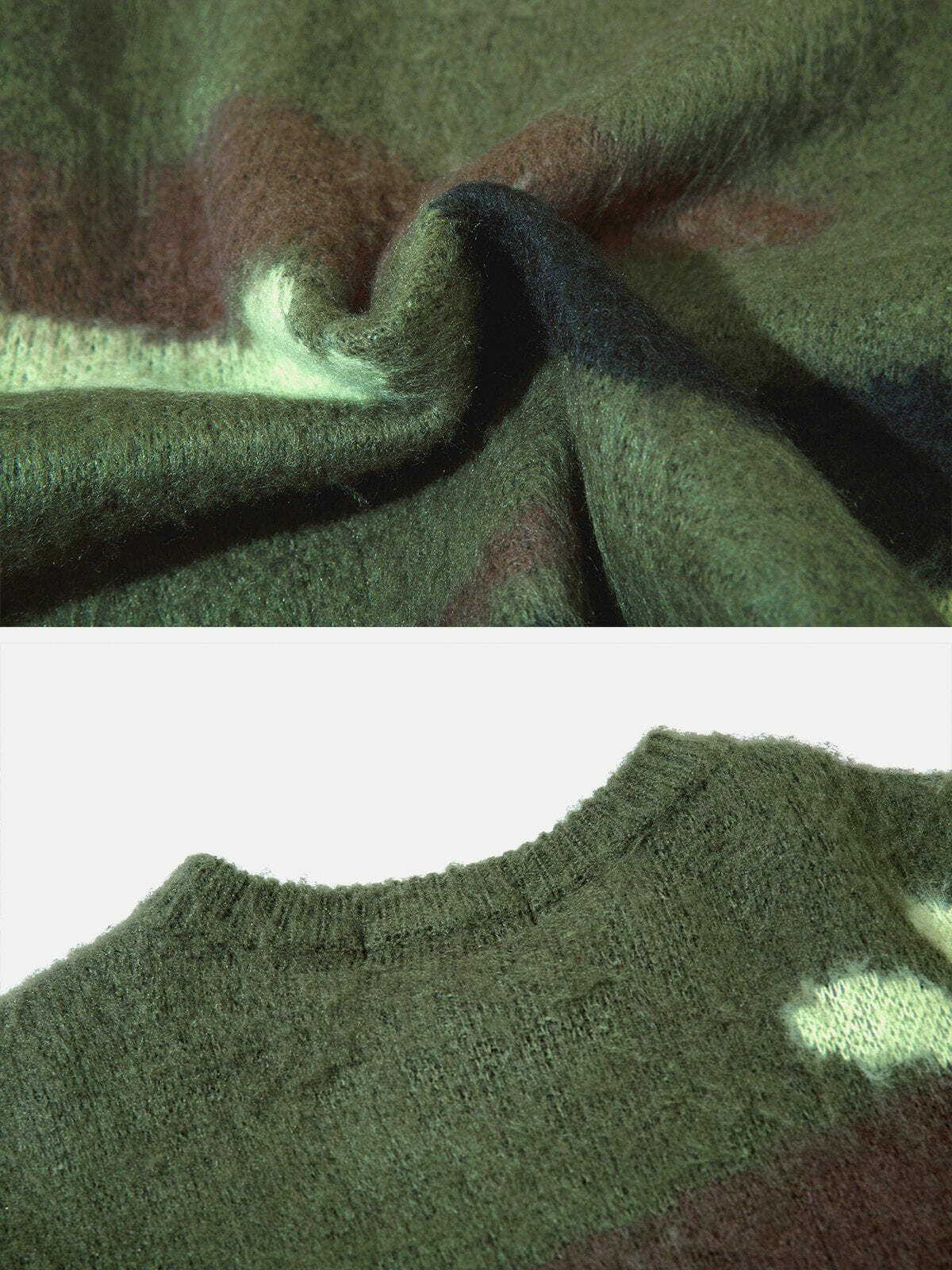 camouflage crewneck sweater urban camo streetwear 1921