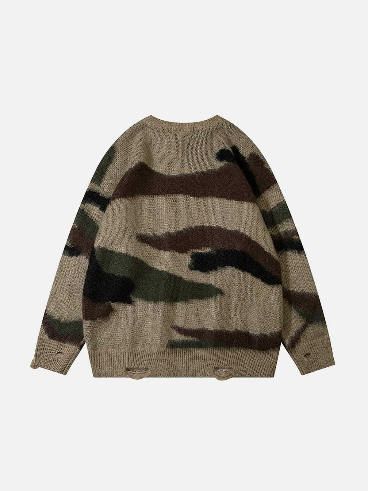 camouflage crewneck sweater urban camo streetwear 6643