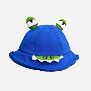 cartoon big eye hat cute & quirky y2k streetwear accessory 5895
