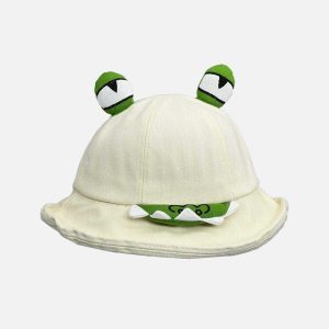 cartoon big eye hat cute & quirky y2k streetwear accessory 7845