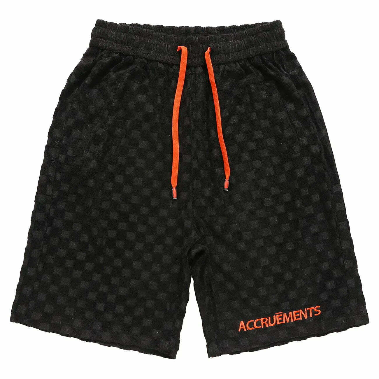 checkered drawstring shorts edgy & comfortable streetwear 5182