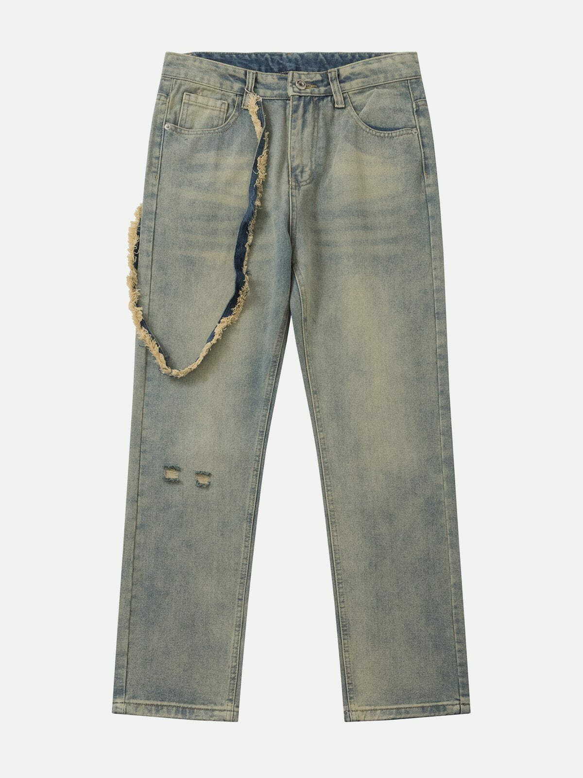 chic separate pocket jeans y2k streetwear essential 6216