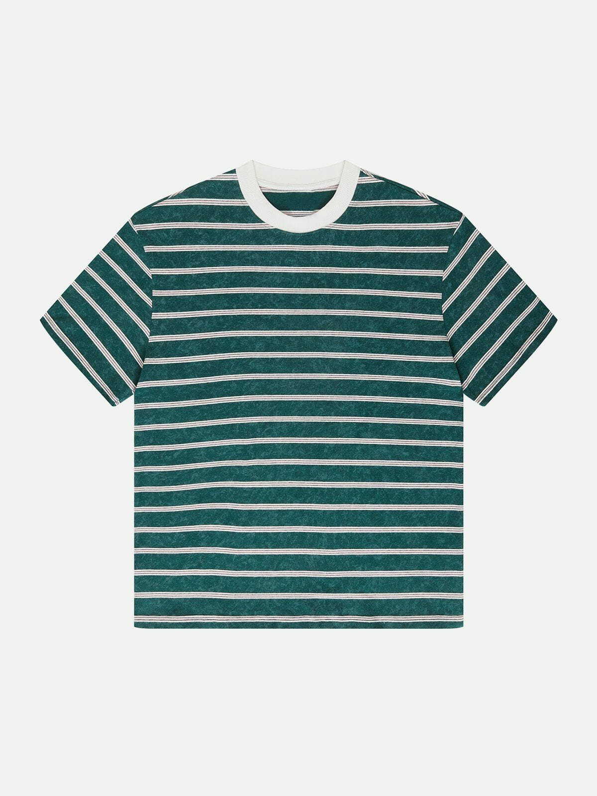 clashing stripe tee bold & edgy y2k streetwear 3395