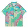 color bloom tee vibrant  youthful short sleeve shirt 2337