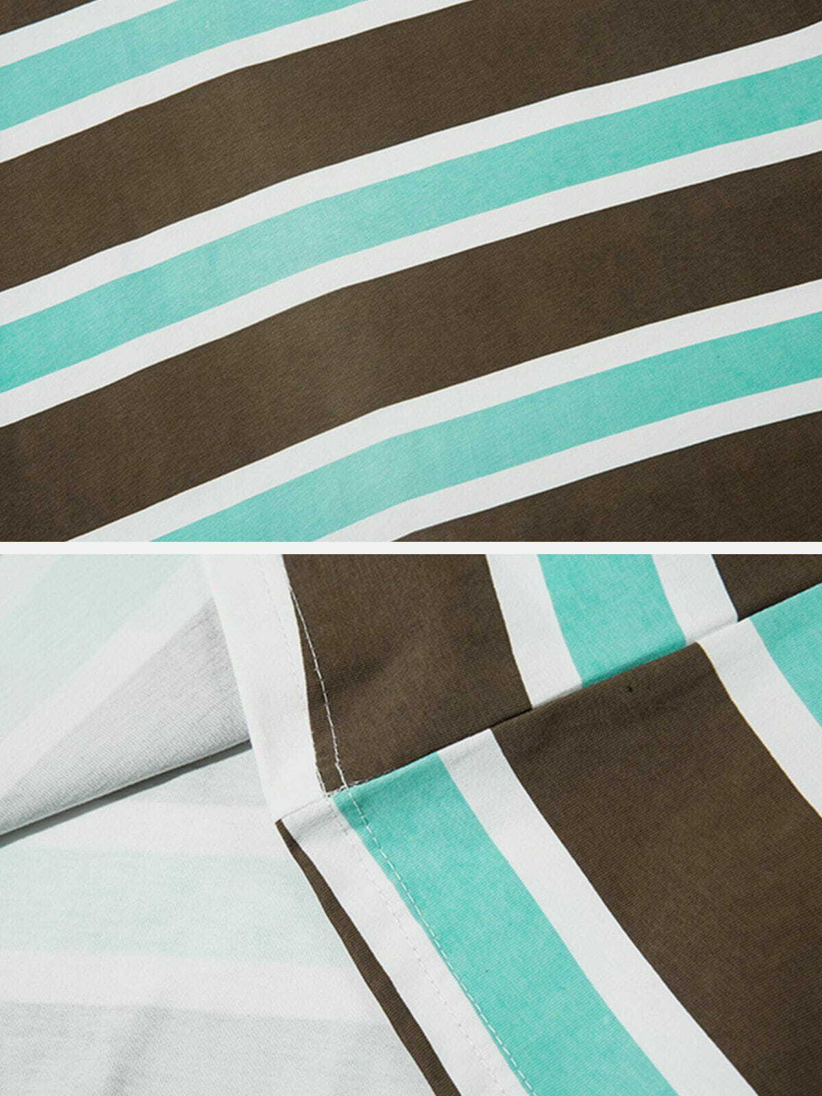 color clash stripes tee vibrant retro streetwear statement 8473