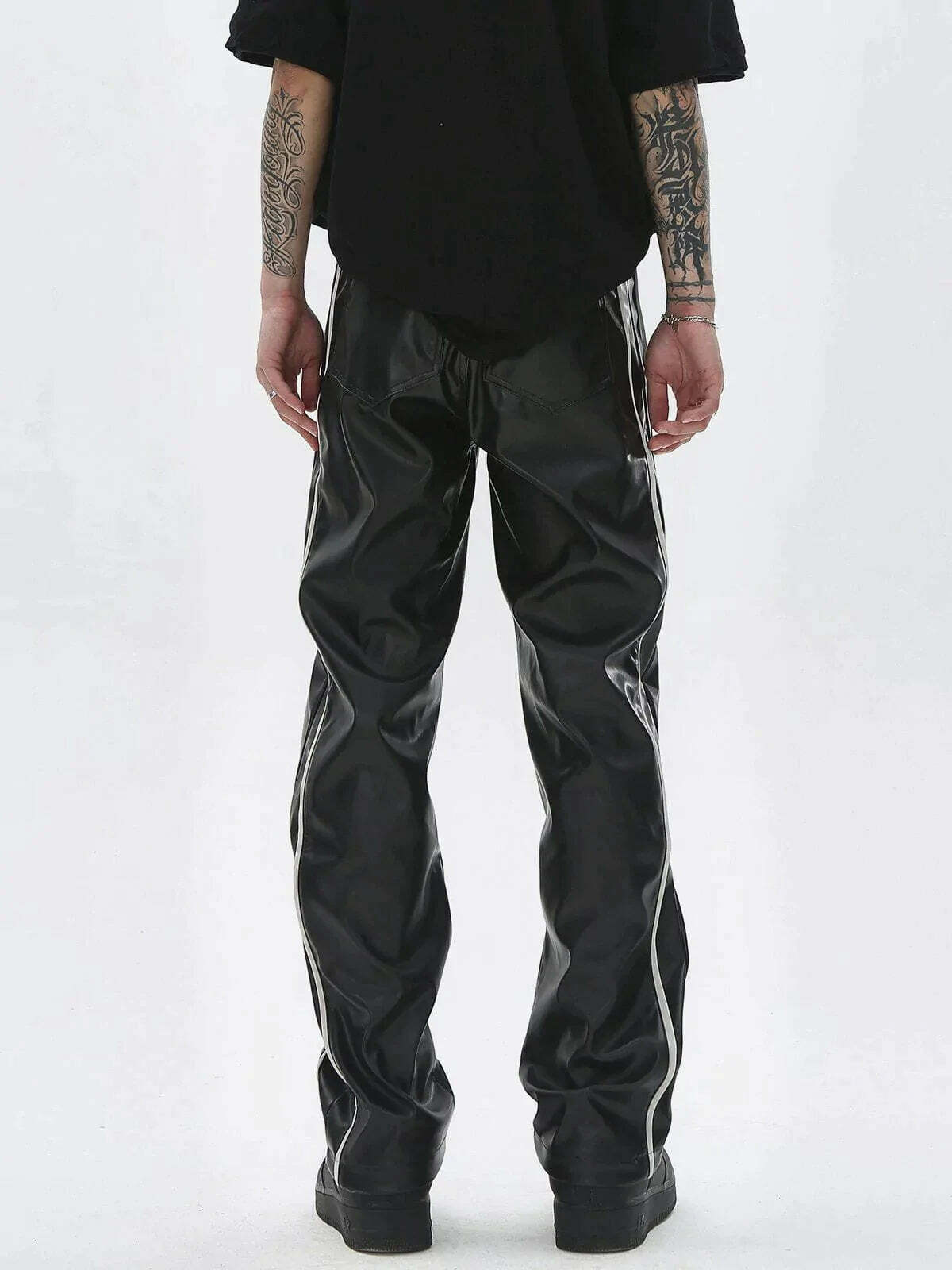 colorblock zipper pants vibrant streetwear essential 7120