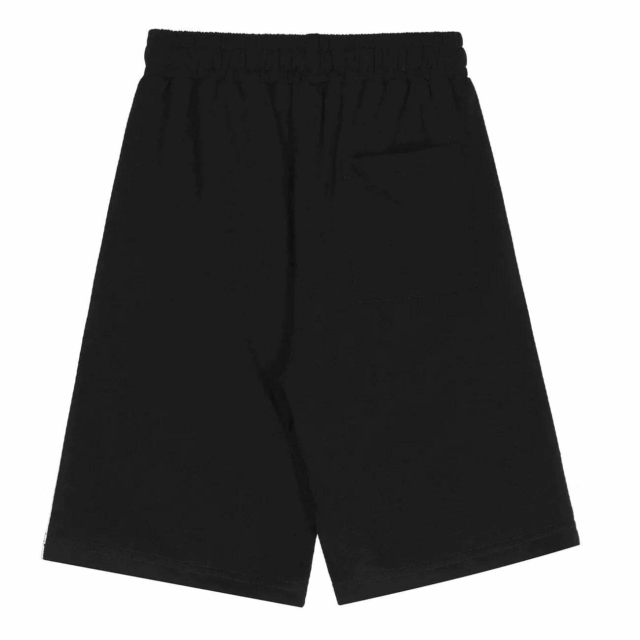 colorful stitched drawstring shorts y2k streetwear essential 8805