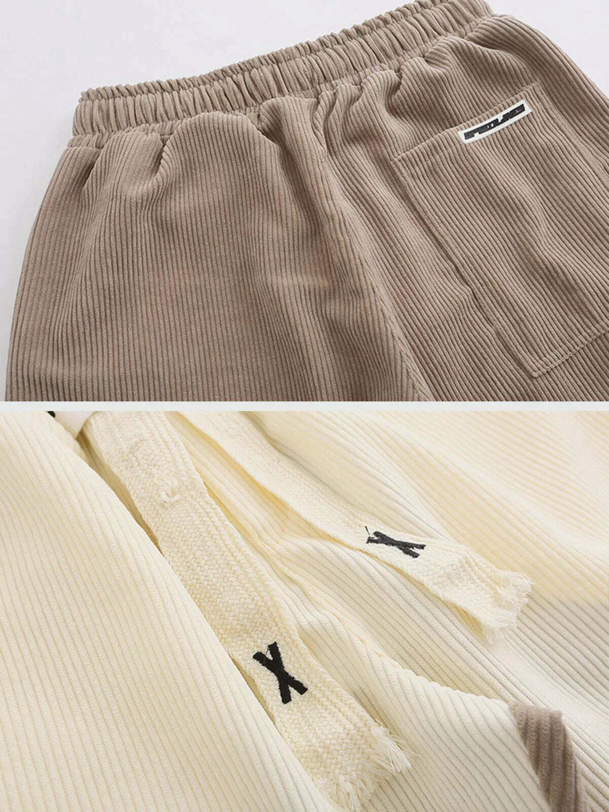 contrast panel cargo shorts urban retro streetwear 2579