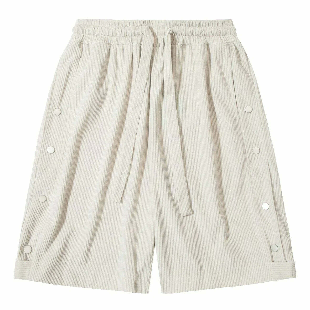 corduroy highwaist shorts retro & edgy streetwear 1799