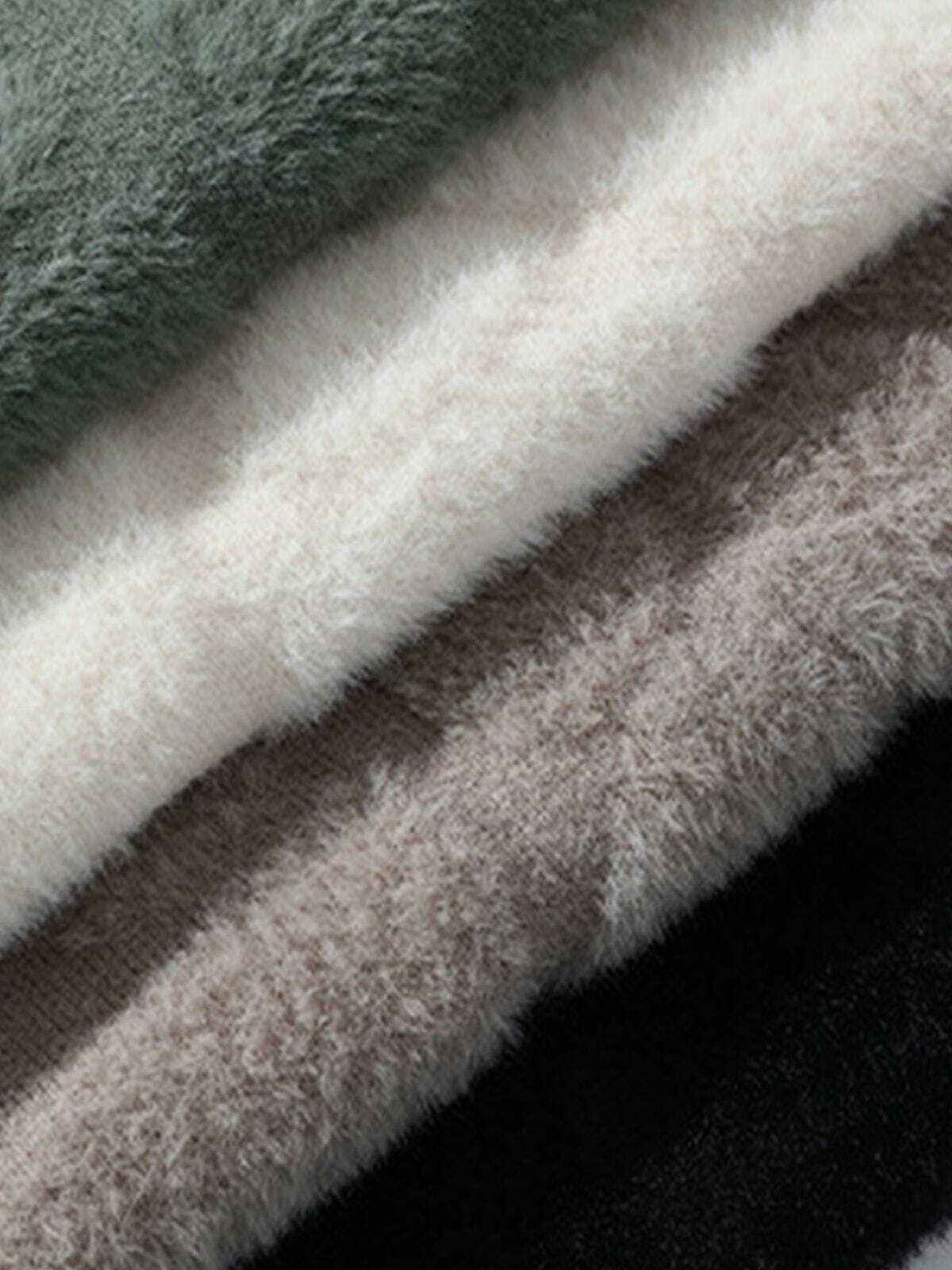 cozy mink fleece solid sweater y2k luxe comfort 3982