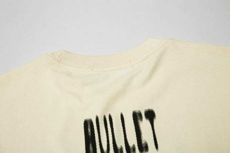 cut bullet graphic tee edgy streetwear statement 6970