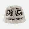 cute lion hat quirky  retro streetwear accessory 7545
