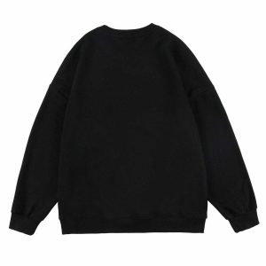 denim patchwork hoodie urban edgy streetwear 8768