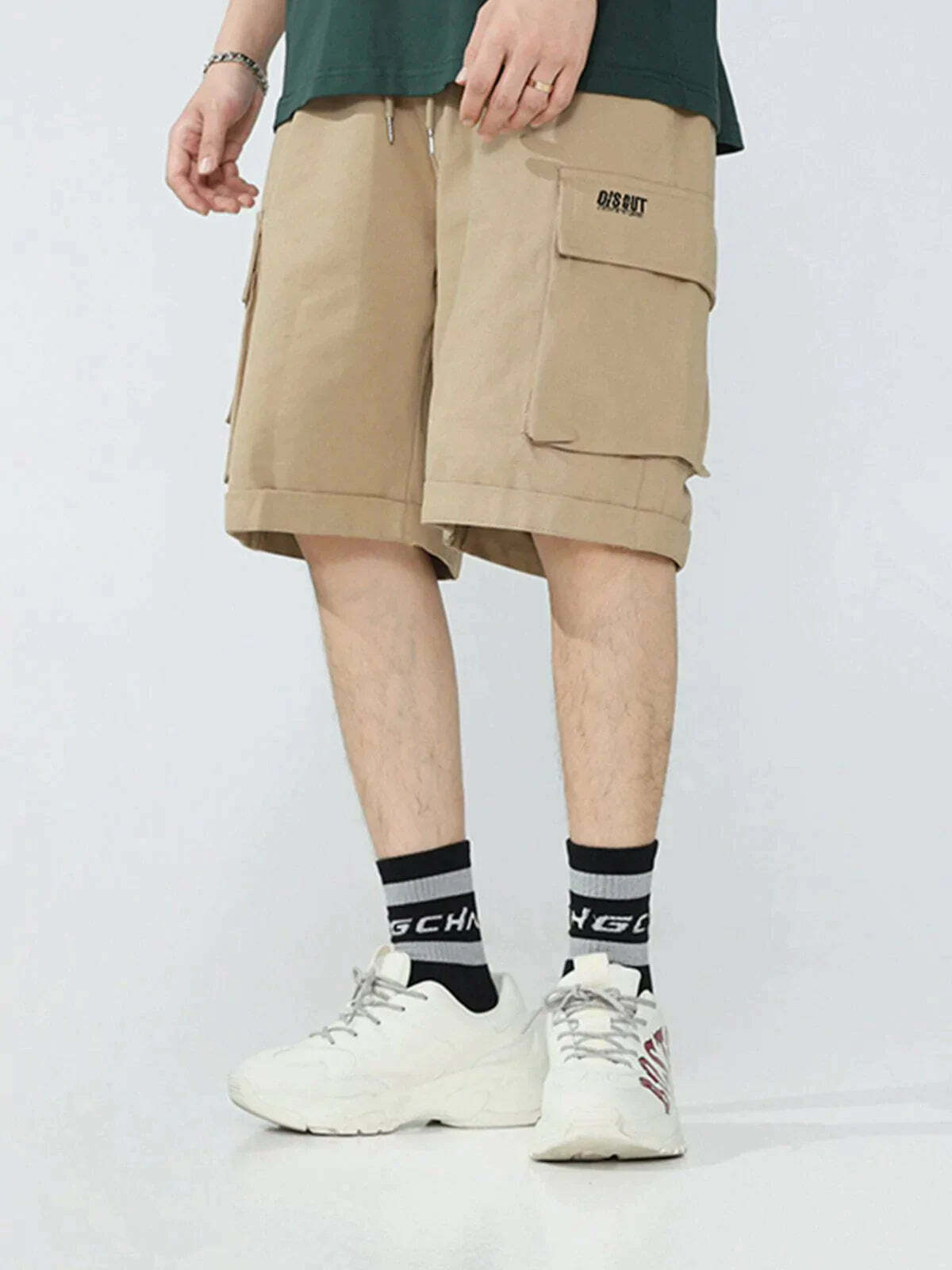 discreet side pocket shorts urban functional essential 1275
