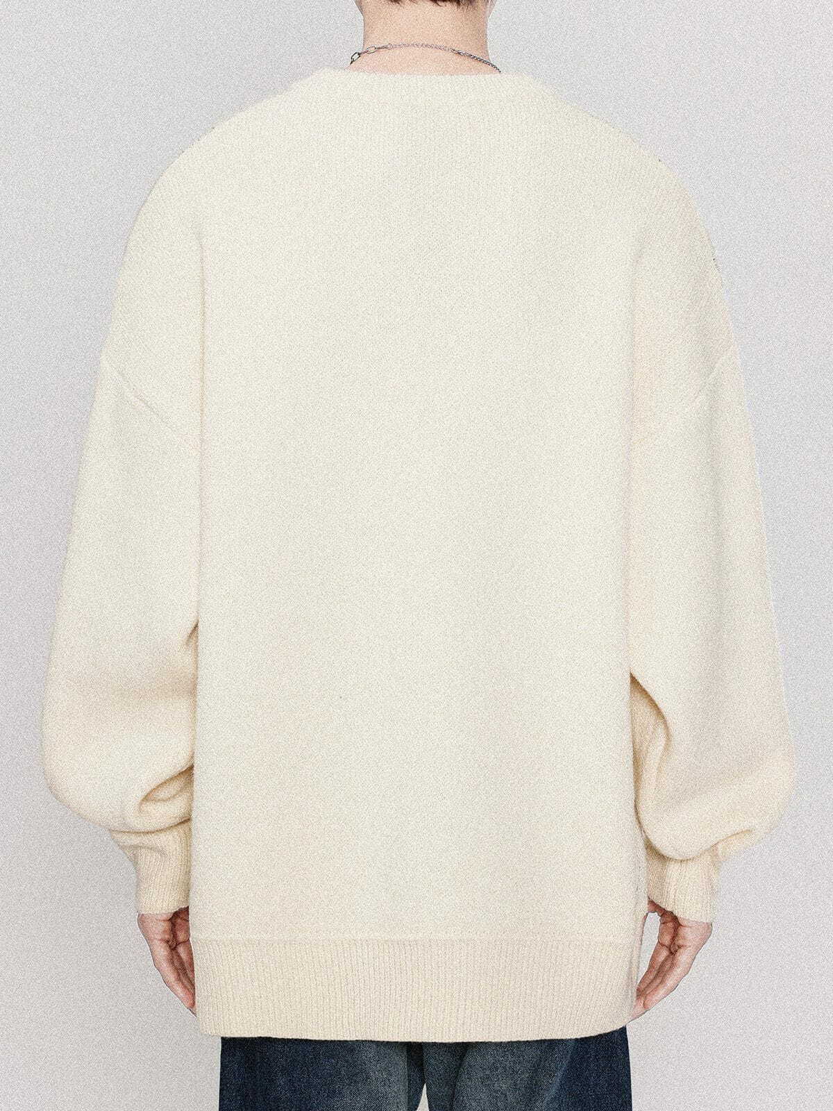 doberman print sweater edgy streetwear statement 1227