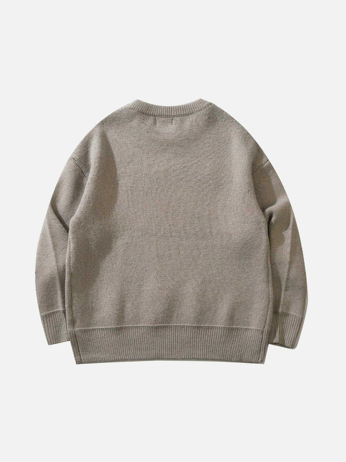 doberman print sweater edgy streetwear statement 7912