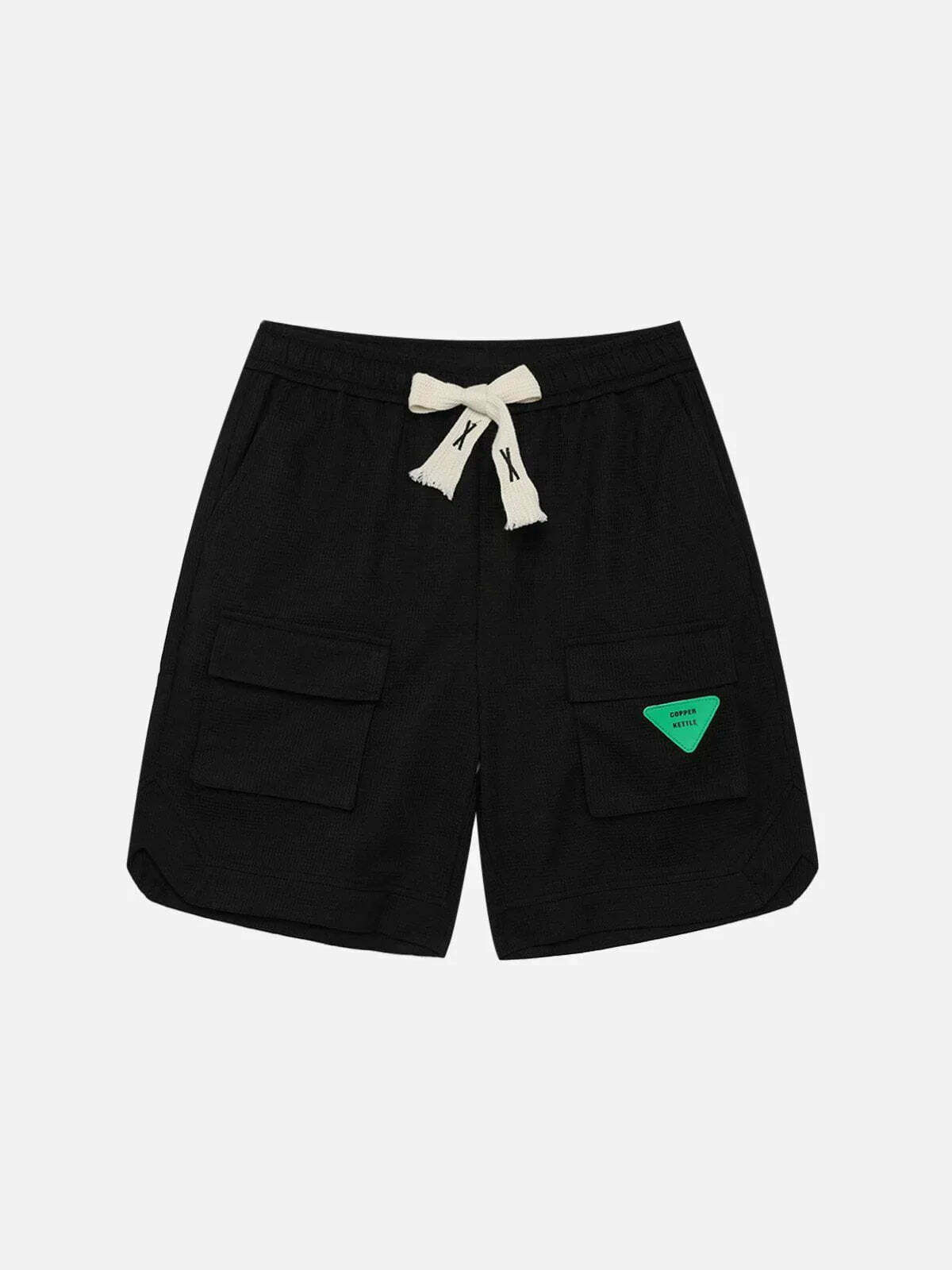 drawstring cargo shorts innovative streetwear essential 6578