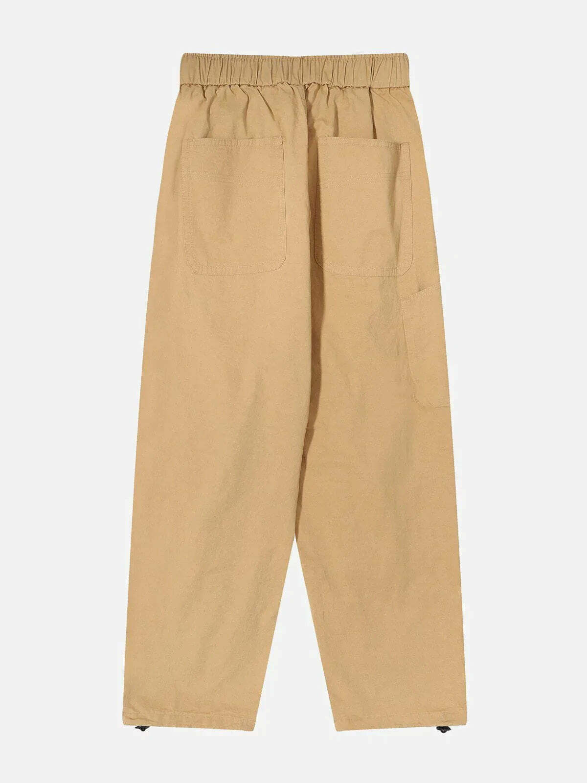dynamic elastic waistband pants 4030