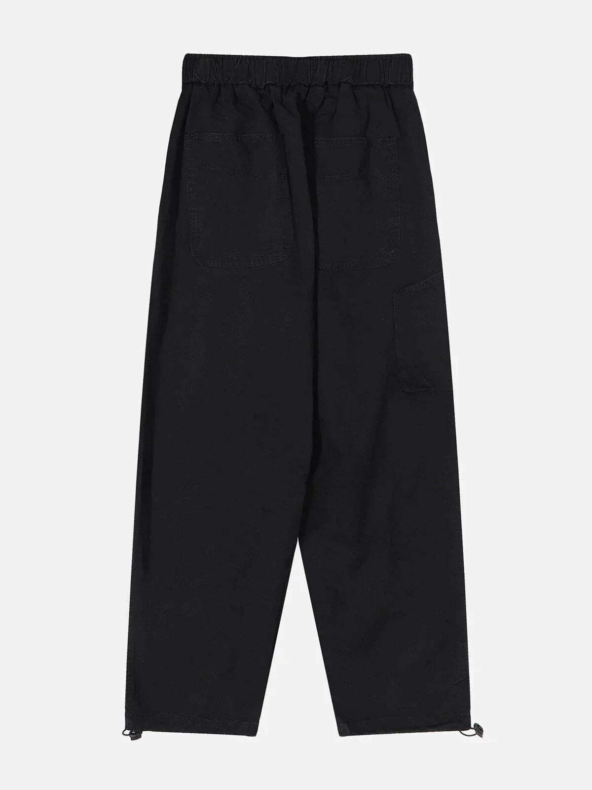 dynamic elastic waistband pants 8709