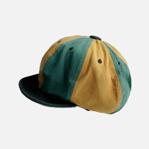 dynamic retro hat edgy  colorful streetwear accessory 8307