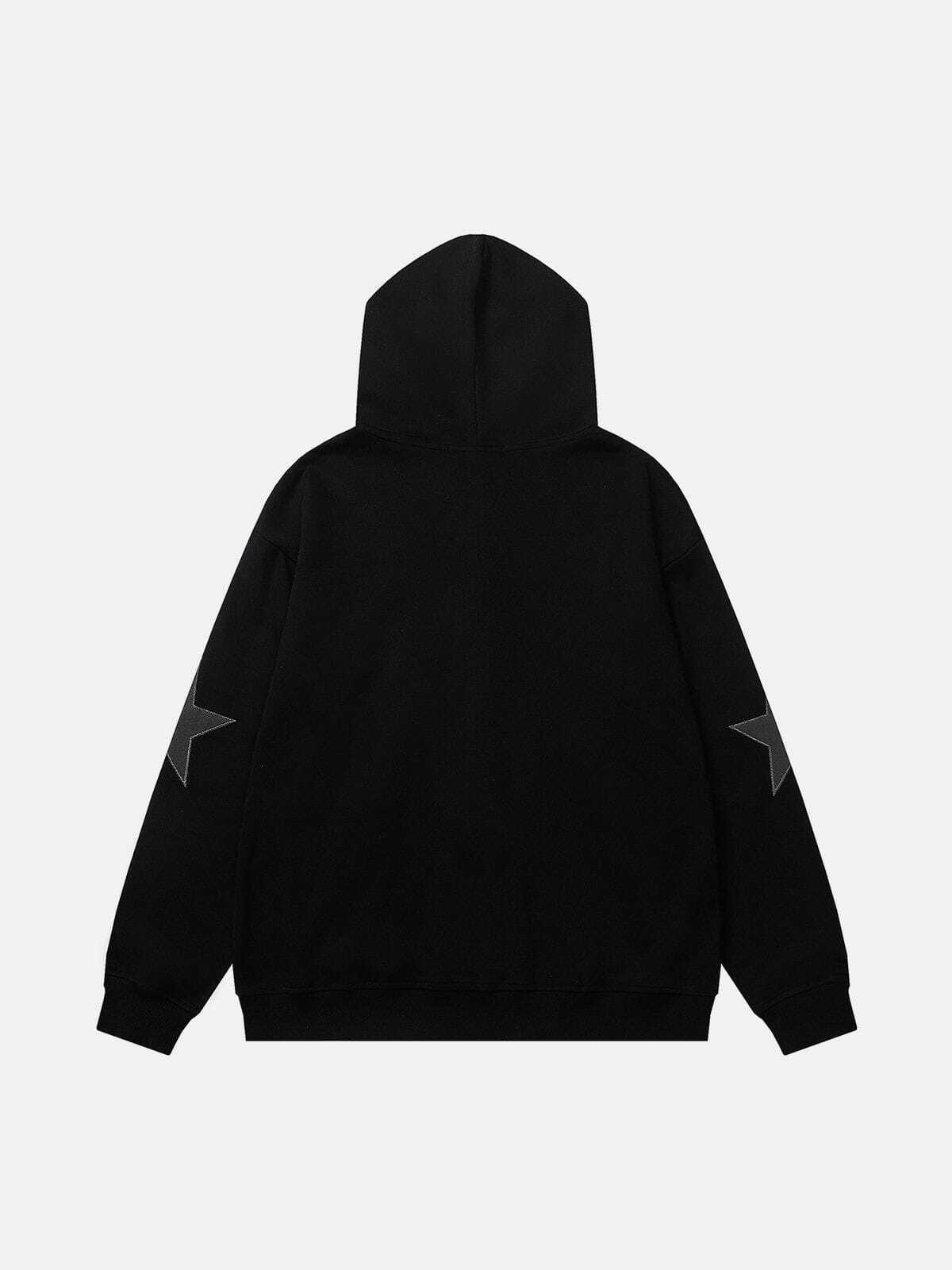 dynamic star graphic hoodie edgy streetwear 5111