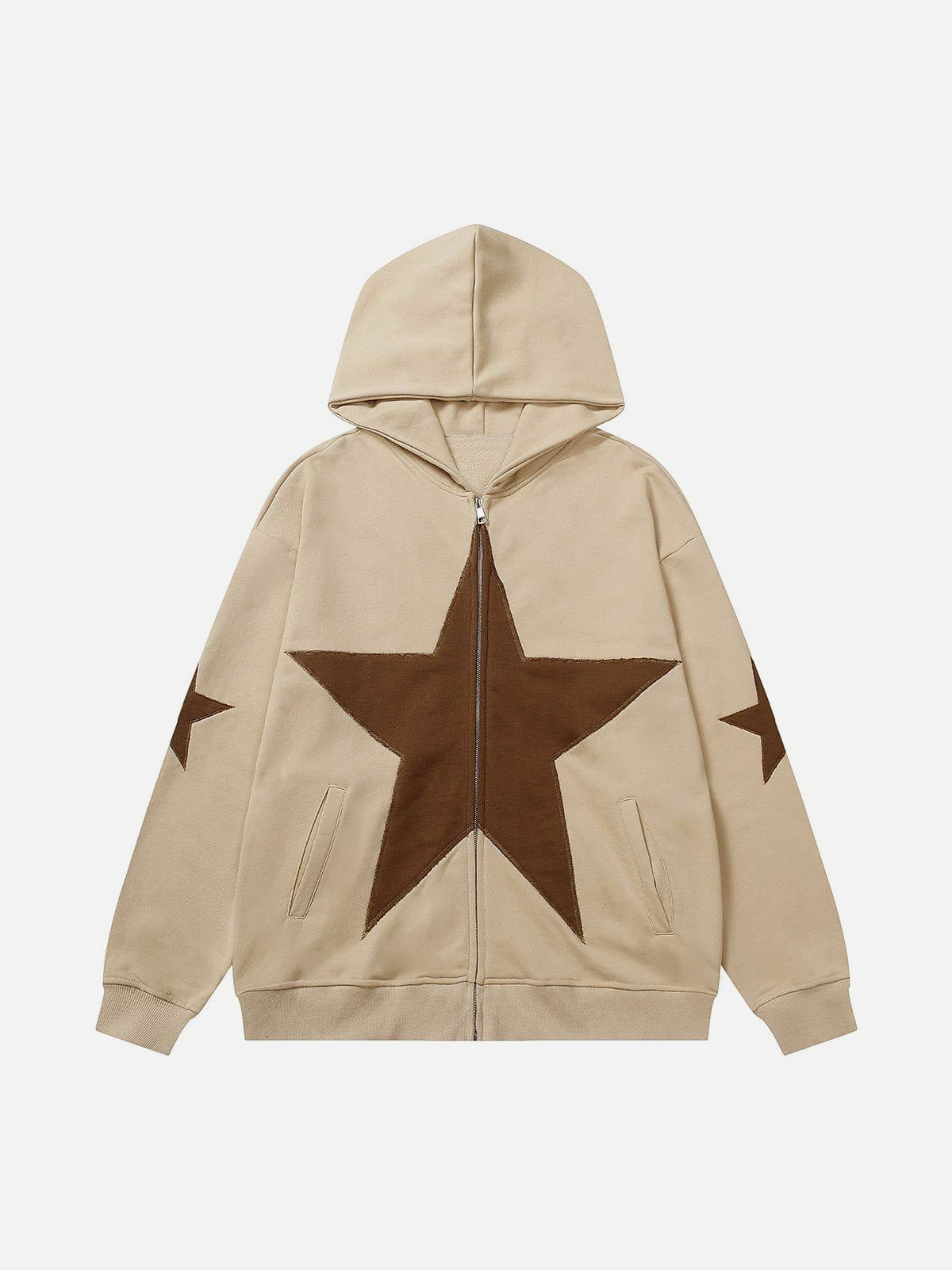 dynamic star graphic hoodie edgy streetwear 5192