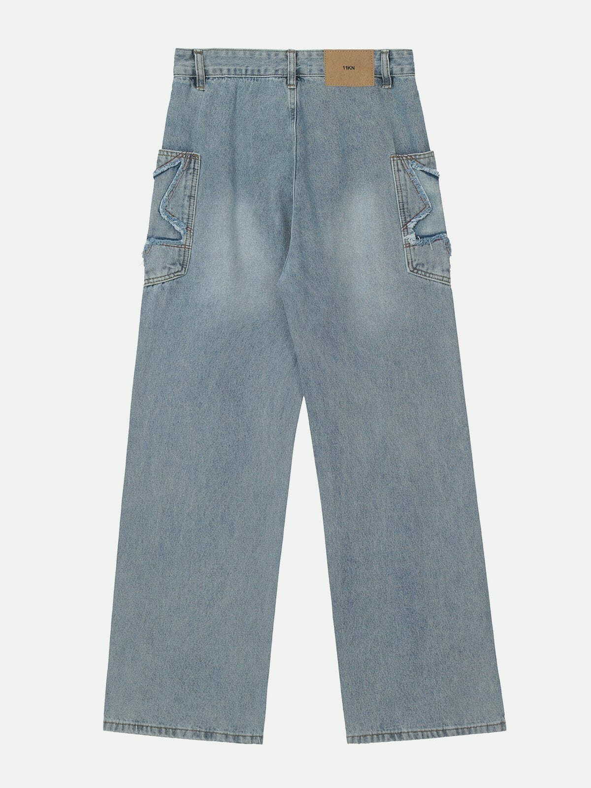 dynamic starprint jeans youthful & trendy 2622