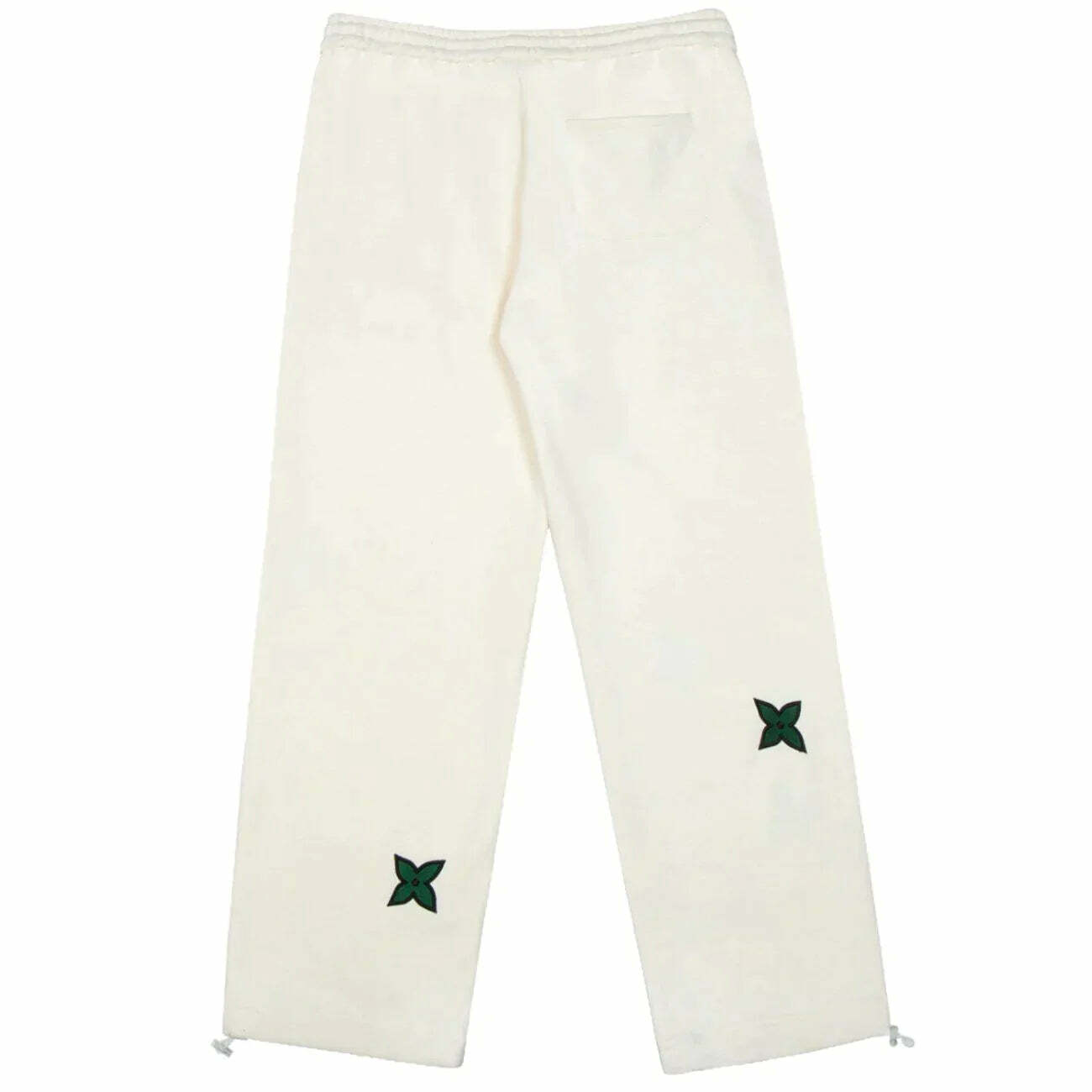 embroidered drawstring pants edgy & stylish streetwear 4132