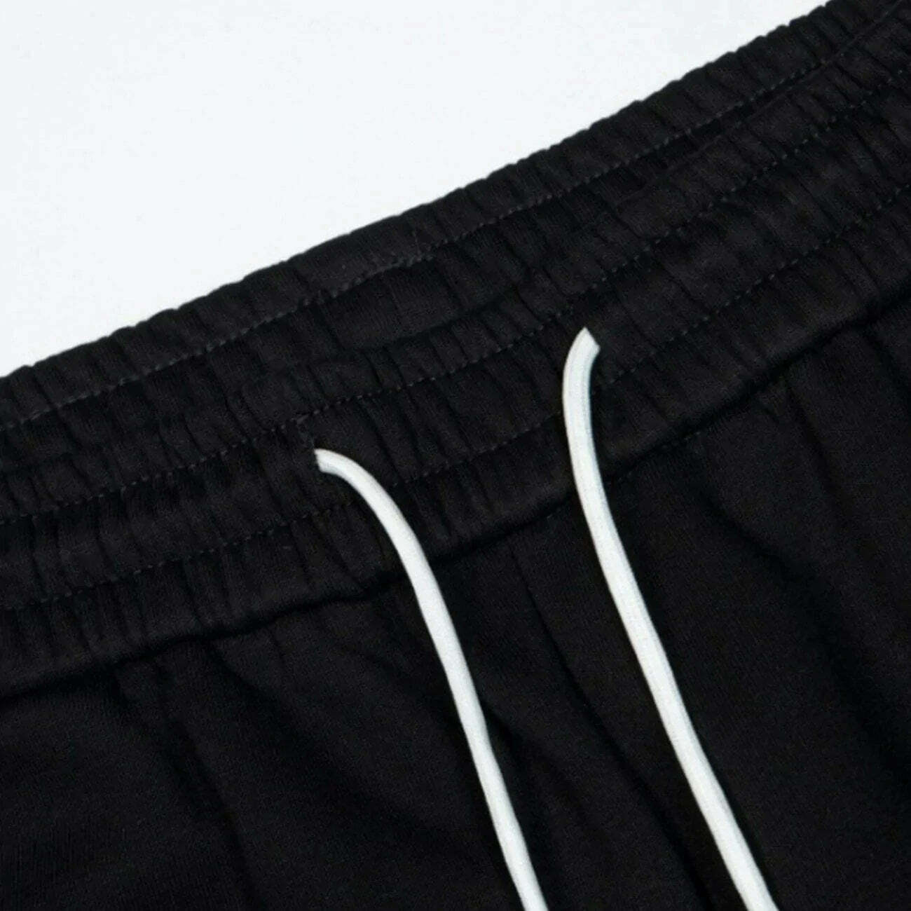 embroidered drawstring pants edgy & stylish streetwear 4841