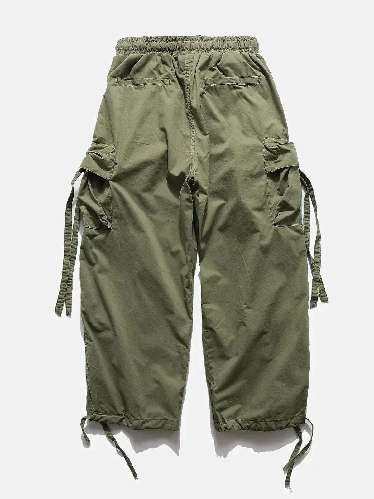 flap pocket pants functional & edgy streetwear 4110