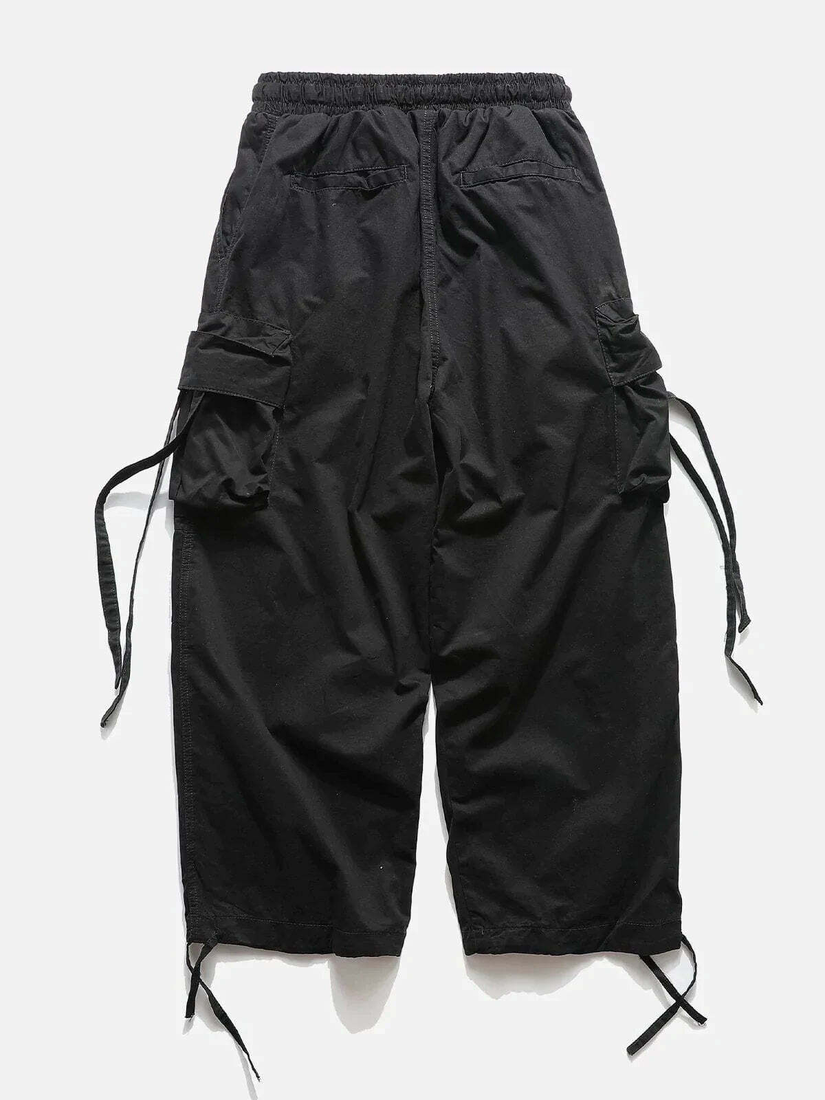 flap pocket pants functional & edgy streetwear 6500