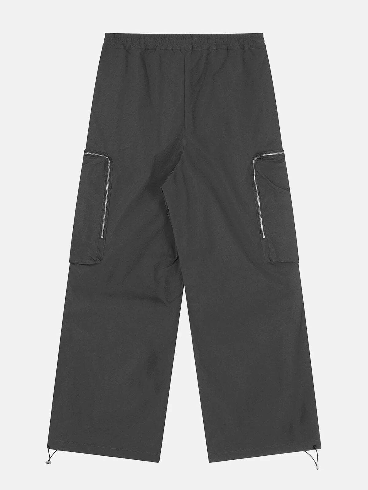 functional big pocket pants urban streetwear 5041