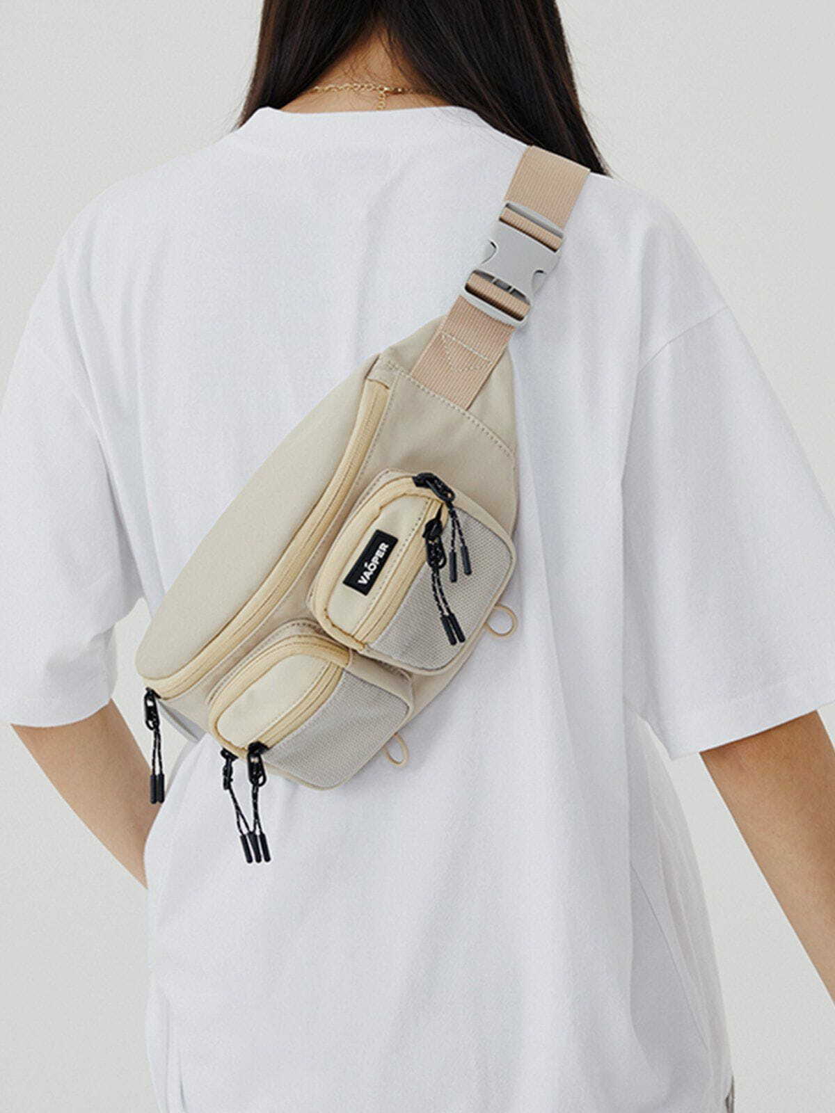 functional crossbody bag chic & edgy streetwear accessory 5860