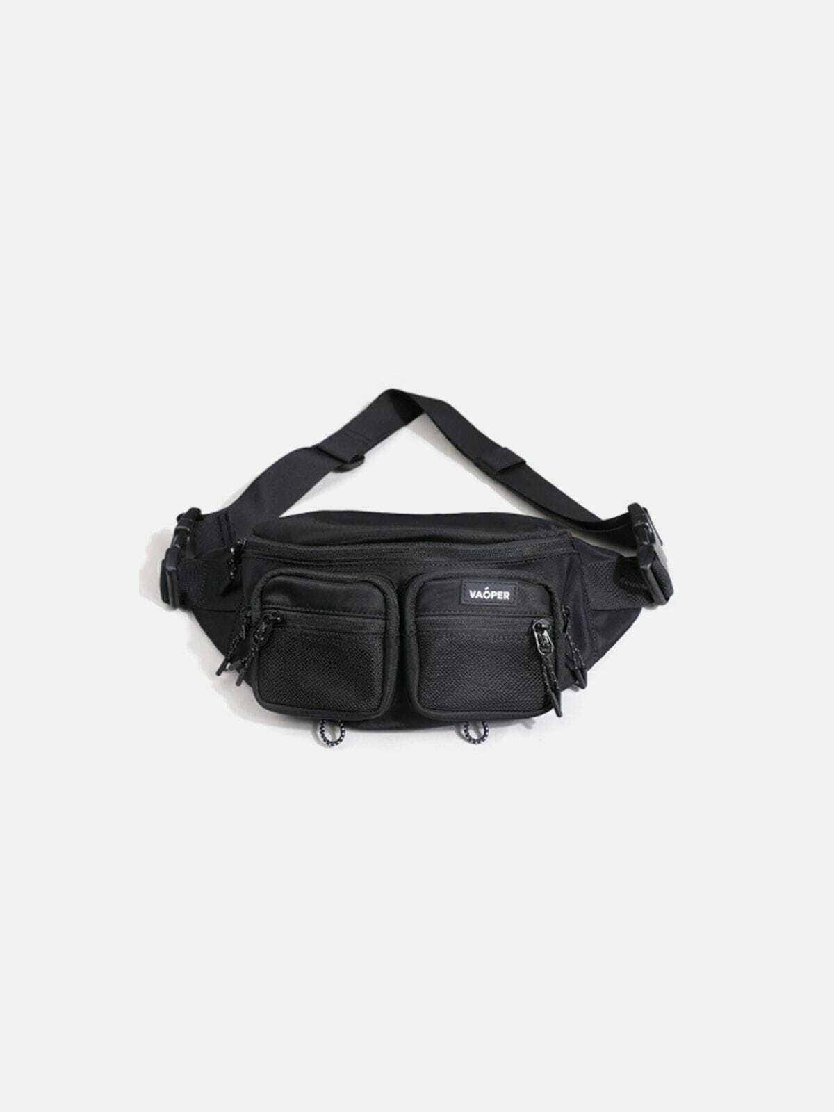 functional crossbody bag chic & edgy streetwear accessory 8611