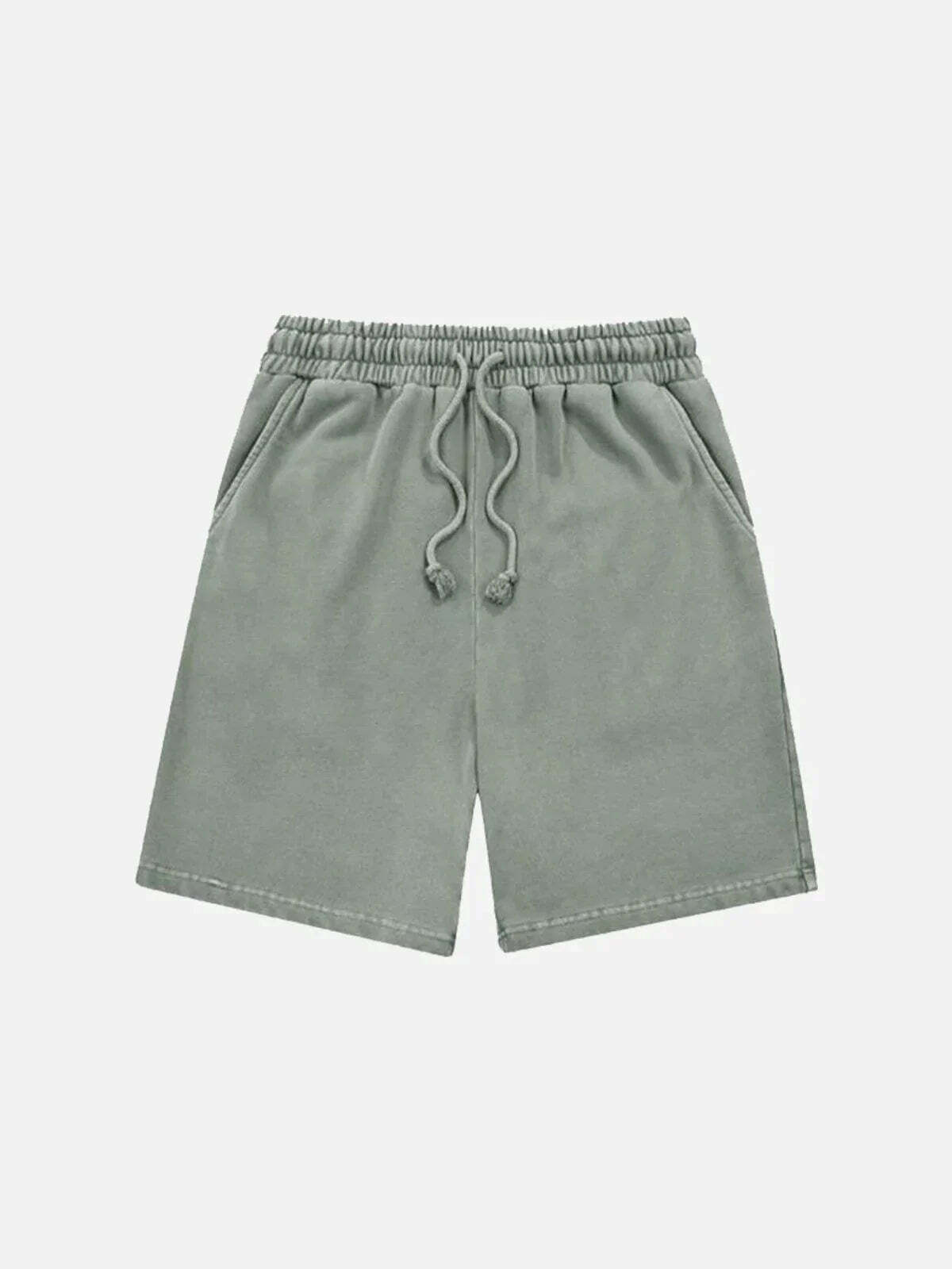 funky tiedye drawstring shorts vibrant y2k style 6046
