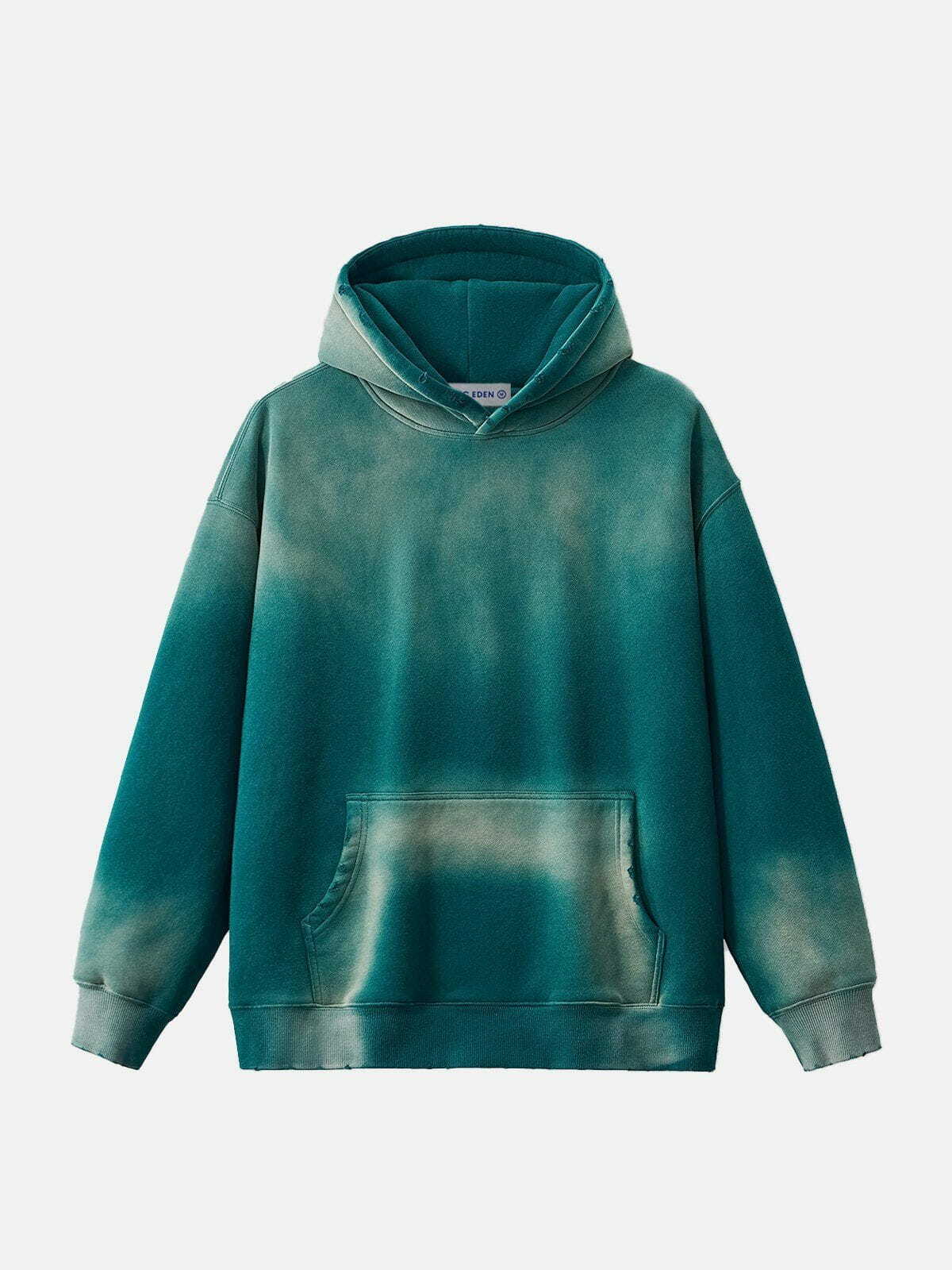 gradient washed hoodie urban streetwear essential 2836