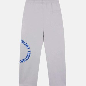 graphics embellished denim pants edgy streetwear essential 1098