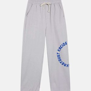 graphics embellished denim pants edgy streetwear essential 6099