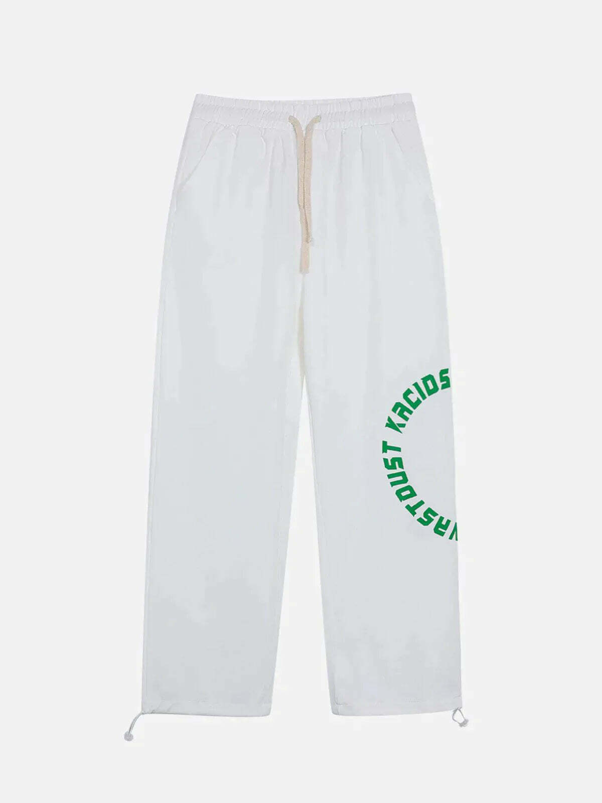 graphics embellished denim pants edgy streetwear essential 6611