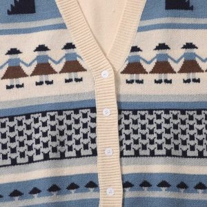 hand in hand knit sweater vest retro streetwear staple 1111