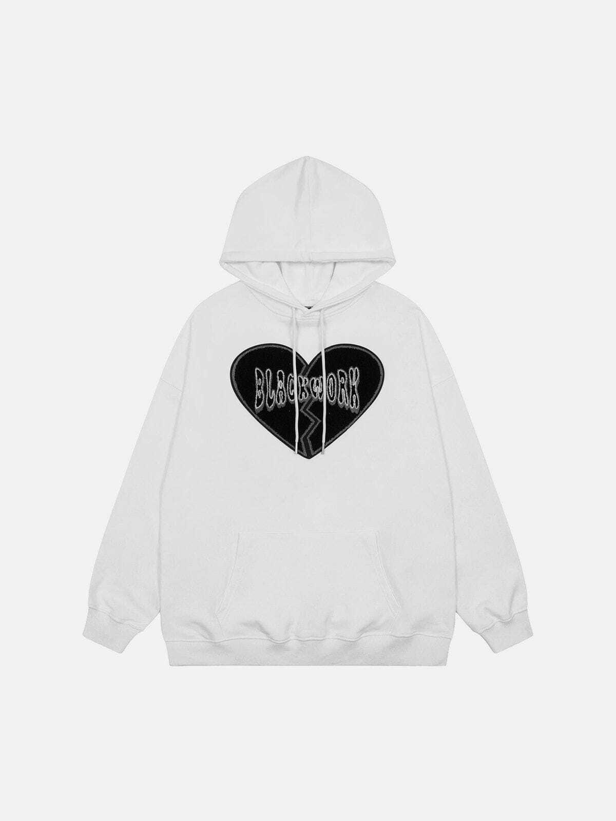 heartbreak hoodie edgy & emotional streetwear 5543