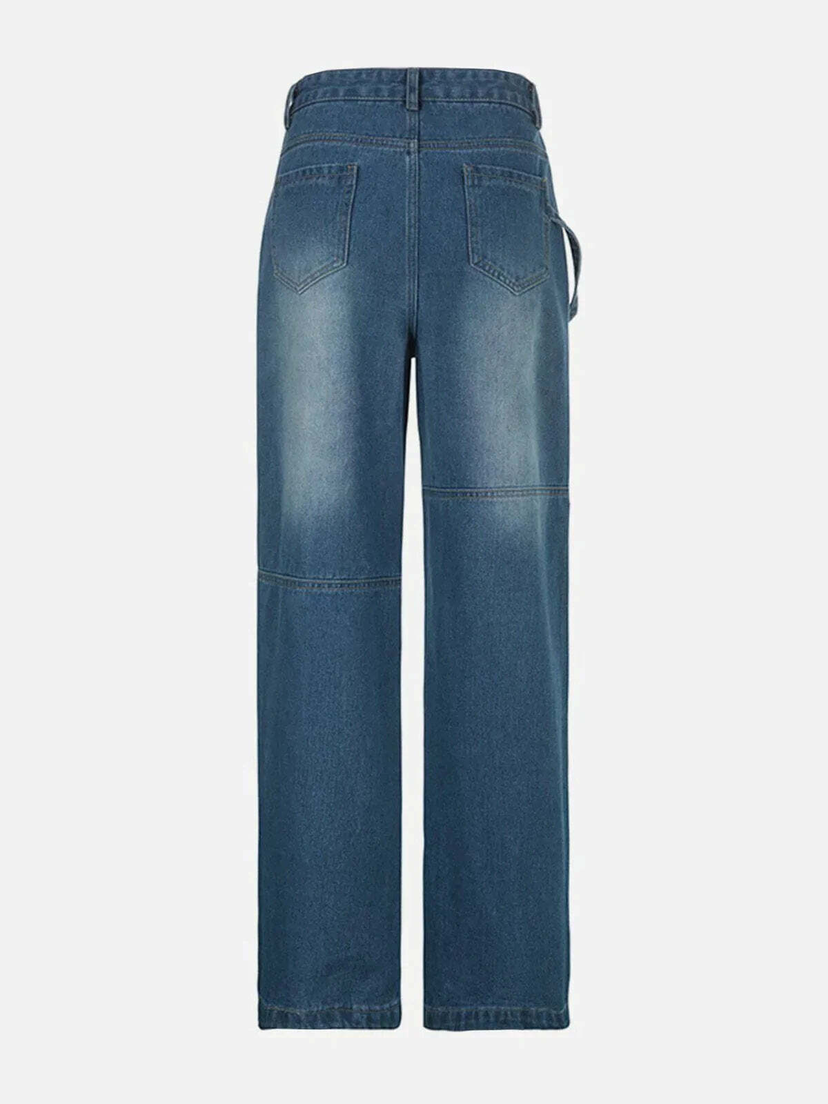 highwaist multipocket jeans innovative streetwear essential 4921