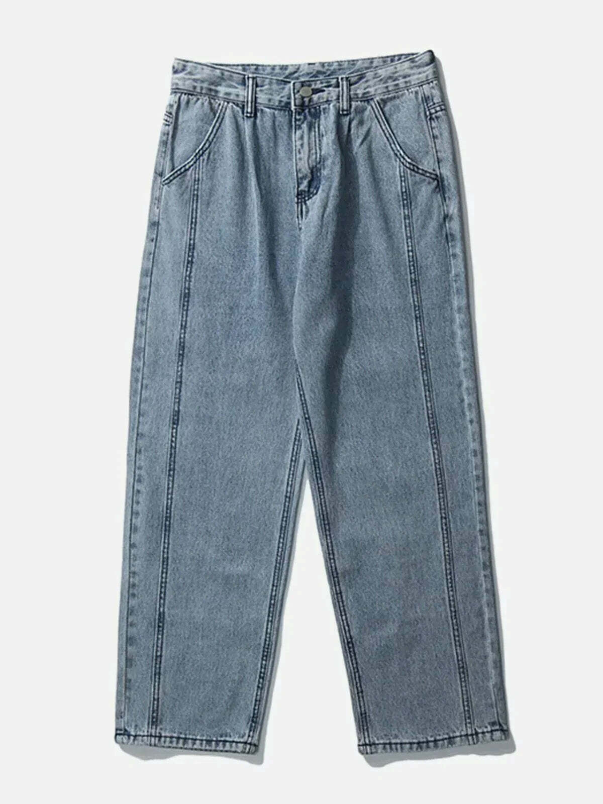 highwaisted flared jeans retro & effortless streetwear 8655