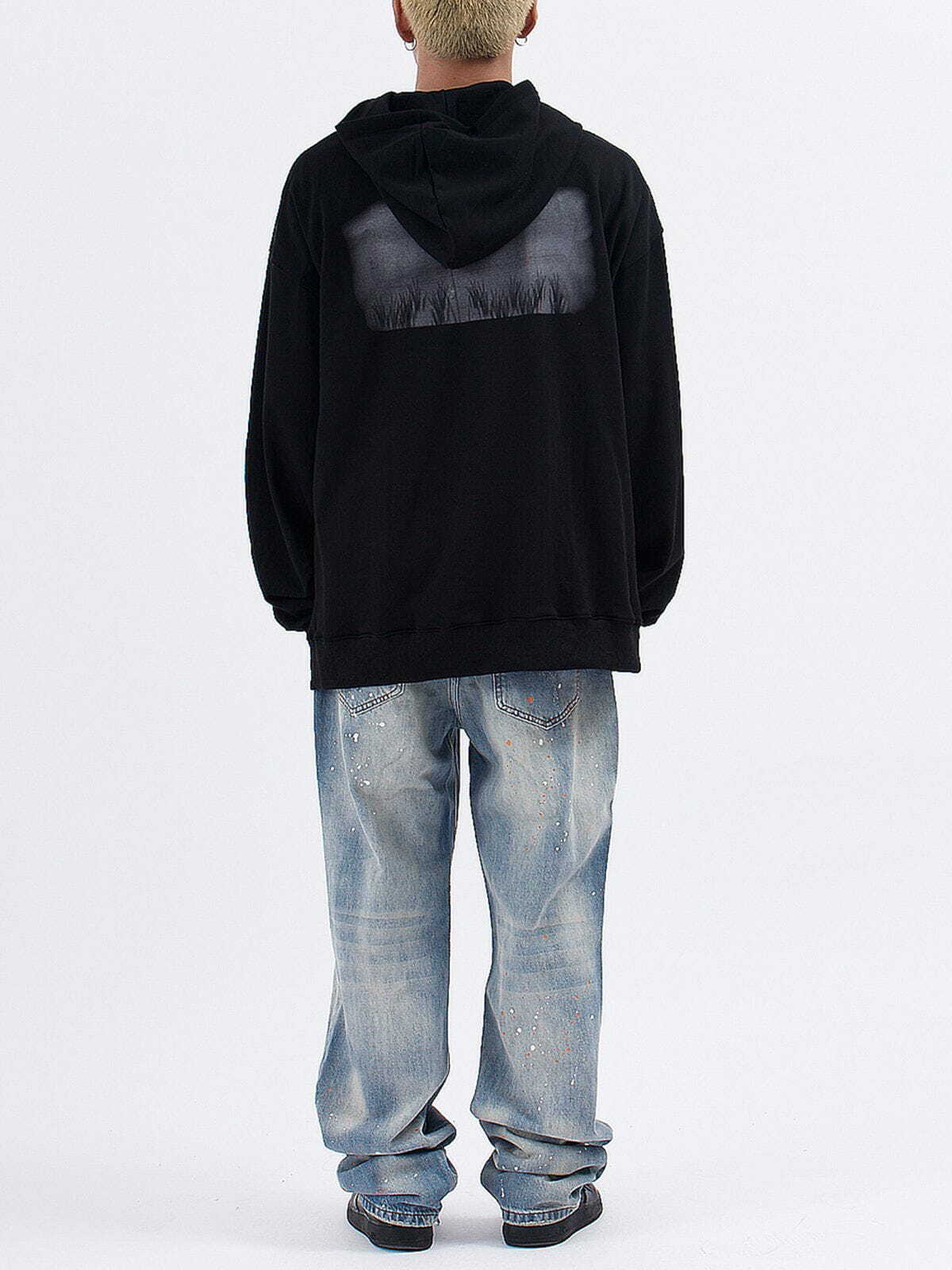imaginative art print hoodie vibrant & trendy streetwear 1366