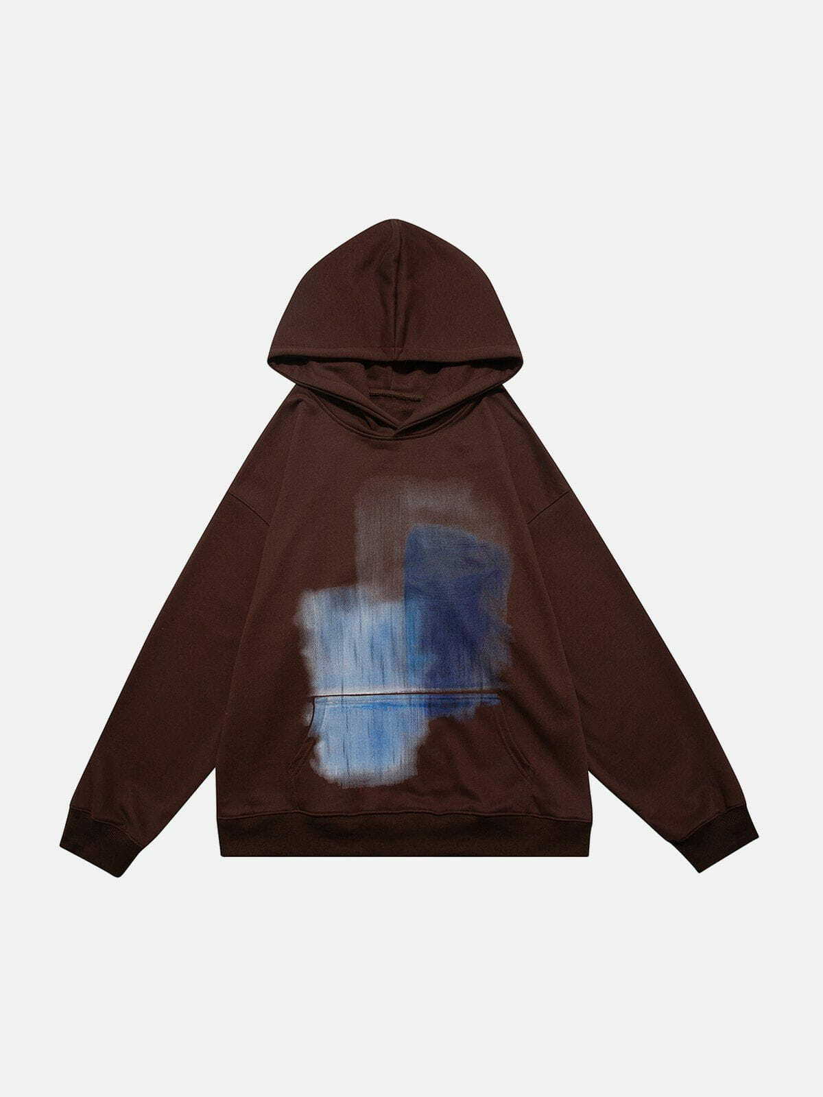 imaginative art print hoodie vibrant & trendy streetwear 2984